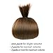 16 inches Remy Tape in Extensions Human Hair Full Cuticle Virgin Human Hair Straight 40g 20pcs Medium Brown Color