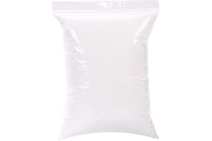 BSMTEBN 2300ML Foam Balls Polystyrene Beads，White Foam Beads for Slime 2-3mm for Kids DIY Craft Foam Polystyrene Balls Party Decoration (9 x 7 x 3 Inch)