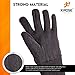 Xpose Safety Protective Work Gloves - 12 Pack For Industrial Labor, Home and Gardening Jersey Knit Cotton and Polyester Blend - 9oz Fleece - Men's Large - Brown