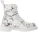 Dr. Martens Women's Pascal Patent Marble Combat Boot