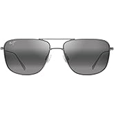 Maui Jim mens Mikioi W/Patented Polarizedplus2 Lenses Square Sunglasses