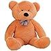 WOWMAX 4 Foot Light Brown Giant Huge Teddy Bear Cuddly Stuffed Plush Animals Teddy Bear Toy Doll 47