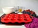 Metal Frame Premium Silicone Muffin Pan / Tin Cupcake Mold by Daisy's Dream - 12-Cup Silicone Pan / Baking Tray - Easy To Use - Simple To Clean