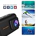 Action Camera, Dveda 16MP 4K Ultra HD WiFi Waterproof Sports Action Camera 170 Degree Wide-Angle Lens with 2Pcs Rechargeable Battery, Full Accessories Kits and Carrying Case Included