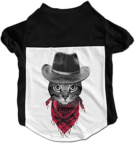 Dog Hoodie Beautiful Art Cowboy Cat Large Dogs Clothing