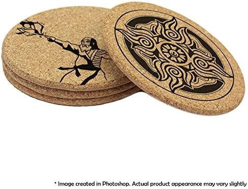 Order of the White Lotus Double-Sided Coasters - Avatar: The Last Airbender