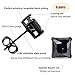 LOYALLOOK Unisex Stainless Steel Stud Earrings Set Posts Pierced Cubic Zirconia 6 Pairs 3-8mm Black