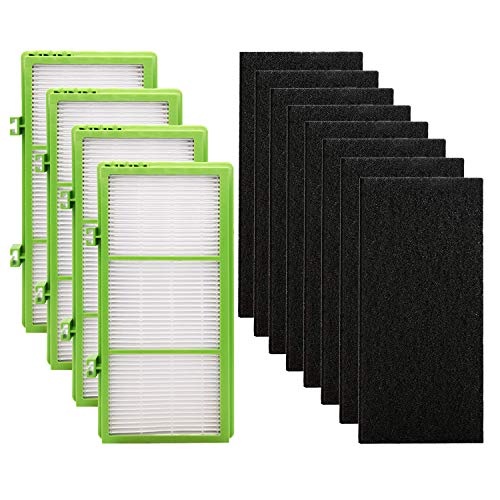 IOYIJOI Air Filter for Holmes Aer1 Series Total Air Cleaner, Replacement Parts # HAPF300AH-U4R, HAP242-NUC (4+8)