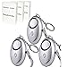 Personal Alarm Keychain FansArriche 3 Pack Emergency SafeSound Alarms Security Devices 140 DB with Flashlight, Safety Sound Scream Siren Song for Women/Kids/Girls/Elderly Self Defense Protection