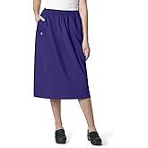 WonderWink Women's Plus-Size Wonderwork Plus Pull-on Cargo Scrub Skirt
