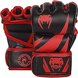 Venum Challenger MMA Gloves - Black/Red - L/XL