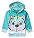 Nickelodeon Toddler Paw Patrol Character Big Face Costume Zip-up Hoodies (4T, Everest)