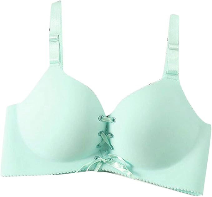 XFuture Brasier de Mujer cordón Brasier, Verde, 38C