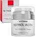 Retinol Night Cream for Face and Neck – Anti-Age Formula – Reduces Wrinkles and Fine Lines – Special Mix of 2,8% Pure Retinol and Organic Skincare Ingredients- 1.7 fl oz, 50 ml