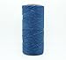 LAPIS BLUE 1mm Waxed Polyester Twisted Cord Macrame Bracelet Thread Artisan String (180yards Spool)