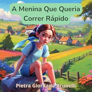 Livro A Menina Que Queria Correr Rápido