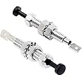 ZOOKOTO Universal Adjustable Car Truck Bonnet Alarm Light Hood Door Pin Switch 2Pcs