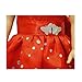 Pink Butterfly Closet Doll Clothes - Beautiful Red Dress with Dots Outfit Fits American Girl Doll and 18 inch Dolls