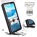 Temdan iPhone Xs Waterproof Case, IP68 Waterproof Full-Body Protect Rugged Case Built-in Screen Protector Underwater Case Compatible for iPhone Xs 2018(5.8inch Black/Clear)