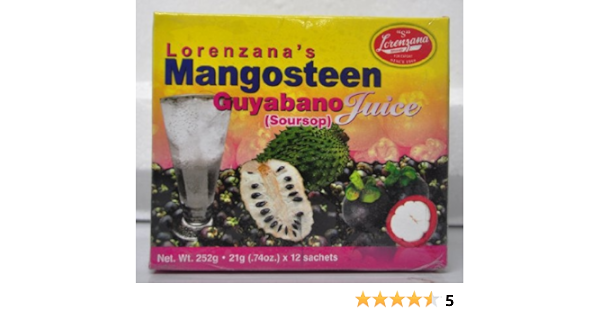 Amazon Com Mangosteen Guyabano Juice Soursop Graviola Fruit Juices Grocery Gourmet Food
