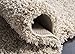 SAFAVIEH California Premium Shag Collection 4' Round Beige SG151 Non-Shedding Living Room Bedroom Dining Room Entryway Plush 2-inch Thick Area Rug