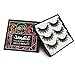 JIMIRE False Eyelashes Fluffy 3D Lashes Pack Reusable Long Lashes 3 Pairs