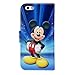 iPhone 6 Plus Wallet Case[5.5 inch], Onelee - Mickey Mouse Premium PU Leather Case Wallet Flip Stand Case Cover for iPhone 6 Plus with Card Slots