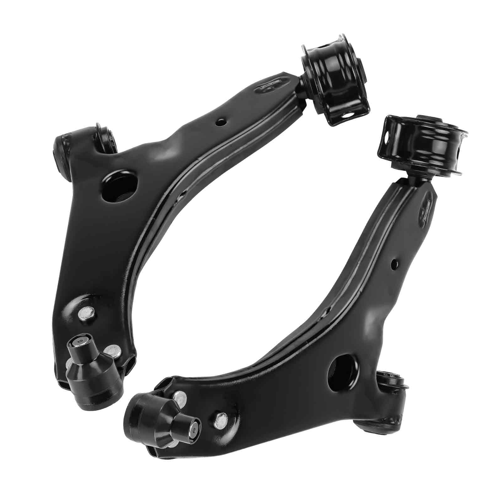 Photo 1 of 2pc Front Lower Right Left Control Arms with Ball Joints Assembly Fit for Ford Focus 2004 2005 2006 2007 2008 2009 2010 2011 K80408 K80407