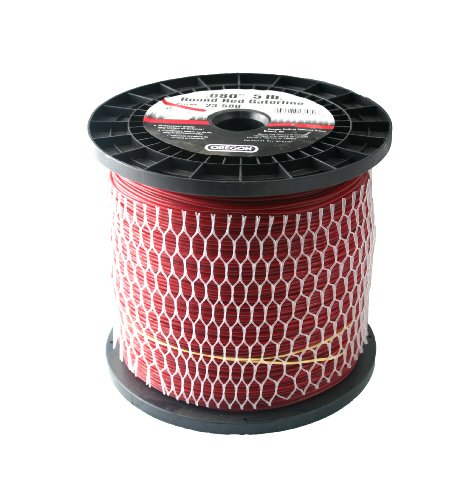 Oregon 23-530 Gatorline Professional 5-Pound Spool of .13-Inch-by-764-Foot Round String Trimmer Line, Red