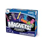Magnets! Kids Super Science Kit STEM Game & Physics Educational Toy (Ages 8+) - Make Magnets Float, Move a Train, and Build a Compass - Gift for Girls & Boys, Children & Teens - STEM Authenticated