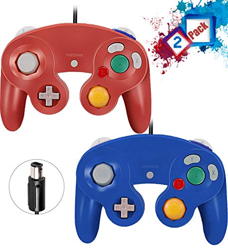 image for GALGO Wired Gamecube Controllers, Classic Gamecube wii Controller Game