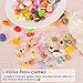 Joyjoz 120pcs Slime Charms Lucky Bag - Flat Back Resin Charms for Slime, Mixed Food, Candy Sweets, Cabochons Embellishment for DIY Craft Making, Scrapbooking Ornament with Handcrafted Lucky Bag      