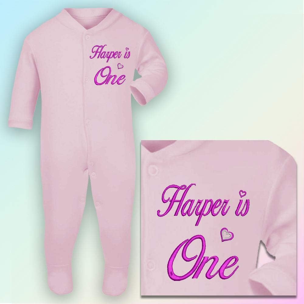 1st birthday sleepsuit