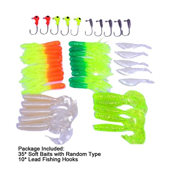 bouti1583-Fishing-Lures-Bait-Tackle-Soft-Small-Jig-Head-Box-Set-Simulation bouti1583-Fishing-Lures-Bait-Tackle-Soft-Small-Jig-Head-Box-Set-Simulation