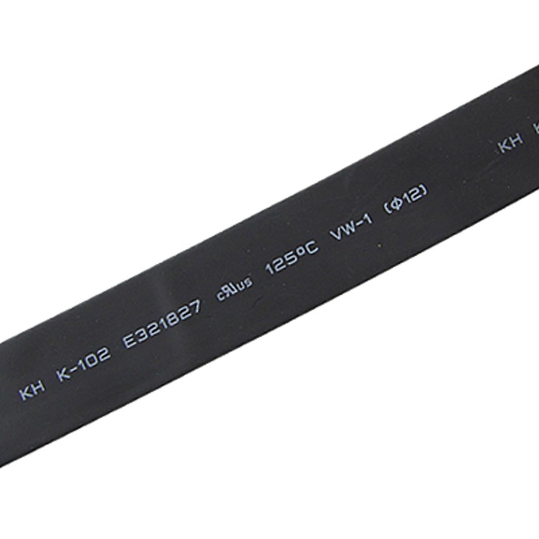 Sourcingmap 3 Meters 12mm Dia Wire Wrap Heat Shrink Tubing Shrinkable Tube Black