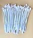 300 Count Omin White Plastic Coffee Stirrers, Tea Stirrer Spoon, Stir Swizzle Sticks, Bar Tool 5 Inch