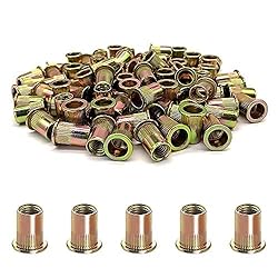 200PCS-Rivet Nuts,#6-32 200PCS Steel UNC Rivet Nut