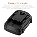 Shentec 3000mAh 18V and 20V Replacement Battery Compatible with Worx WA3512 WA3511 WA3512.1,Also Compatible with 20V WA3520 WA3525 WG163 Li-ion Battery Pack
