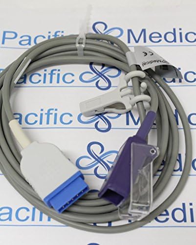 GE Marquette to Nellcor OxiMax DB9 SpO2 Extension Cable - NXMQ4526