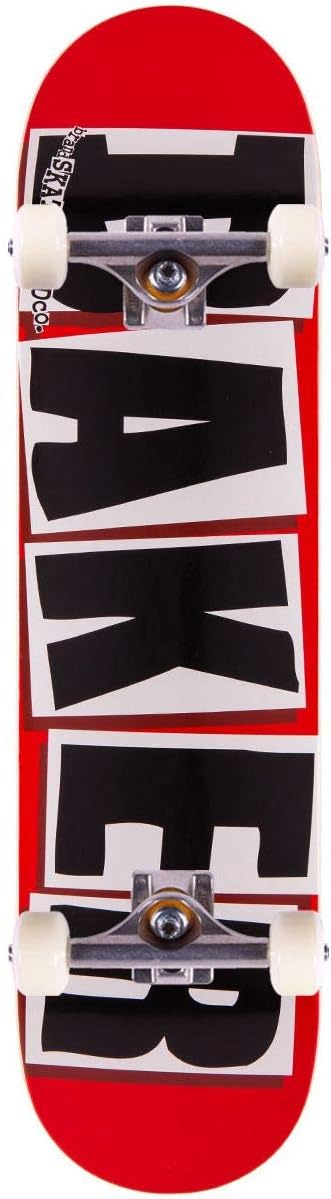 Baker Brand Logo Skateboard Complete - Black - 8.38"