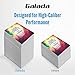 Galada 10 Pack Pgi-270xl Cli-271xl Ink Cartridges with 10 Sheets Photo Paper Compatible to Canon Pixma Mg5720 Mg5721 Mg5722 Mg6820 Mg6821 Mg6822 Mg7720 Ts5020 Ts6020 Ts8020 Ts9020 Printer (270 10pack)