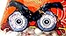Spooky Eyes Gluten Free Bubble Gum, 29 oz Bag in a BlackTie Box