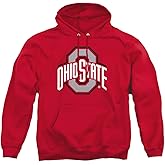 LOGOVISION Official Collegiate Distressed Primary Logo Adult Pullover Hoodie Collection