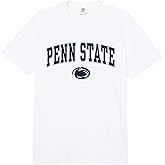 Penn State Nittany Lions Arched Over White Comfort Colors Adult Heavyweight T-Shirt