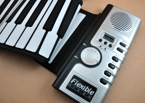 Roll up Electronic Piano Soft Keyboard 61 Keys Portable Roll up