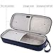 Canboc Hard Stethoscope Case for 3M Littmann Classic III, Lightweight II S.E, Cardiology IV, MDF Acoustica Stethoscope, Mesh Pocket fits Medical Scissors, Penlight, Oral Thermometer, Dark Blue