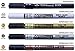 Sakura Pen Touch fine point paint permanent markers, 1.0mm, 5 metallic colors pack with pen case