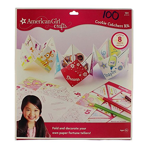 American Girl Cootie Catcher Paper Craft Kit for Girls, 164 pc | Pricepulse