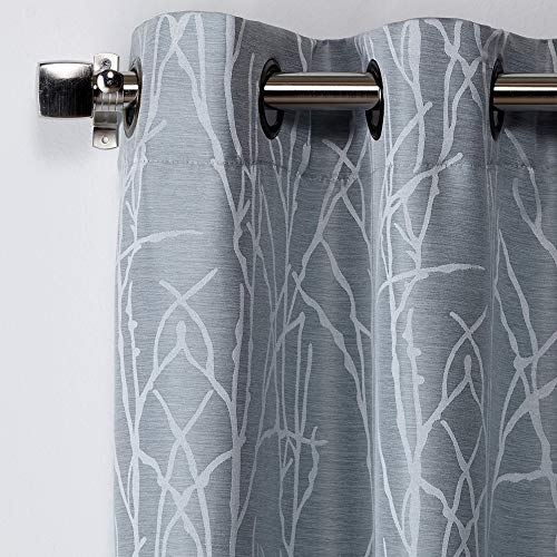 Exclusive Home Curtains Finesse Branch Print Grommet Top Curtain Panel