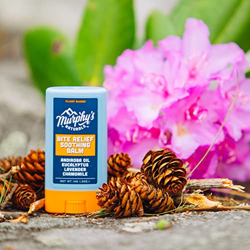 Murphy's Naturals Insect Bite Relief Soothing Balm Stick Plant Base, All Natural Ingredients
